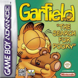 Garfield The Search for Pooky box art for GameBoy Advance